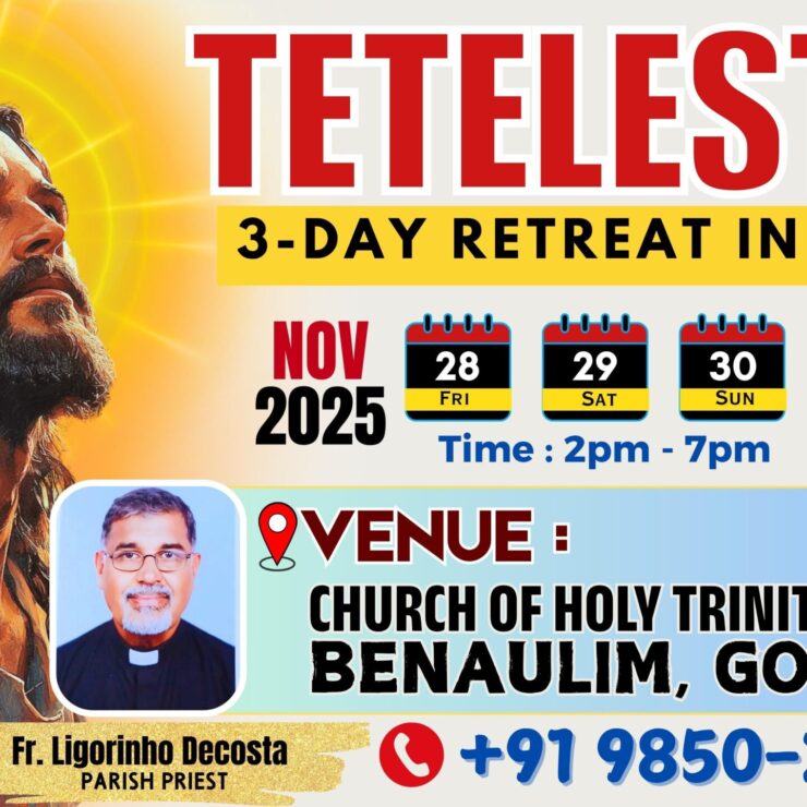 Tetelestai 3-Day Retreat – Goa